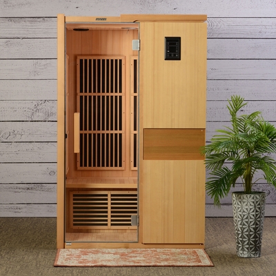 Hemlock деревянное 9KW крытого человека комнаты 2-4 сауны длинноволновой части инфракрасной области канадский