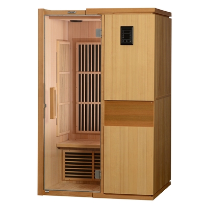 Hemlock деревянное 9KW крытого человека комнаты 2-4 сауны длинноволновой части инфракрасной области канадский
